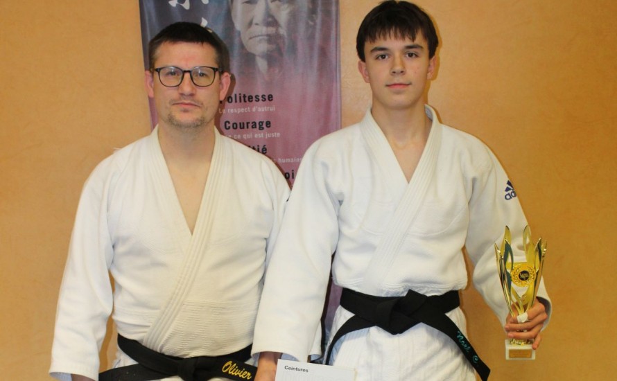 Remise de la ceinture noire à Noël Chaboche - 19 décembre 2025