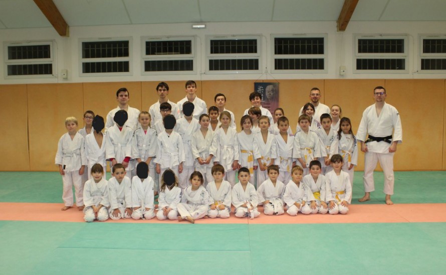 Cours commun de judo - Apéritif de Noël 2023